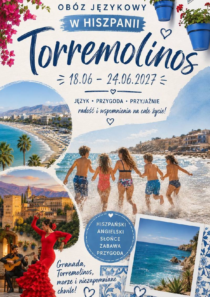 Obóz językowy w Hiszpanii – Torremolinos 18–24.06.2027